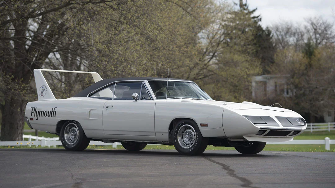 1970 Plymouth Superbird white front right