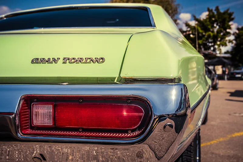 The Legendary Gran Torino Car On Film